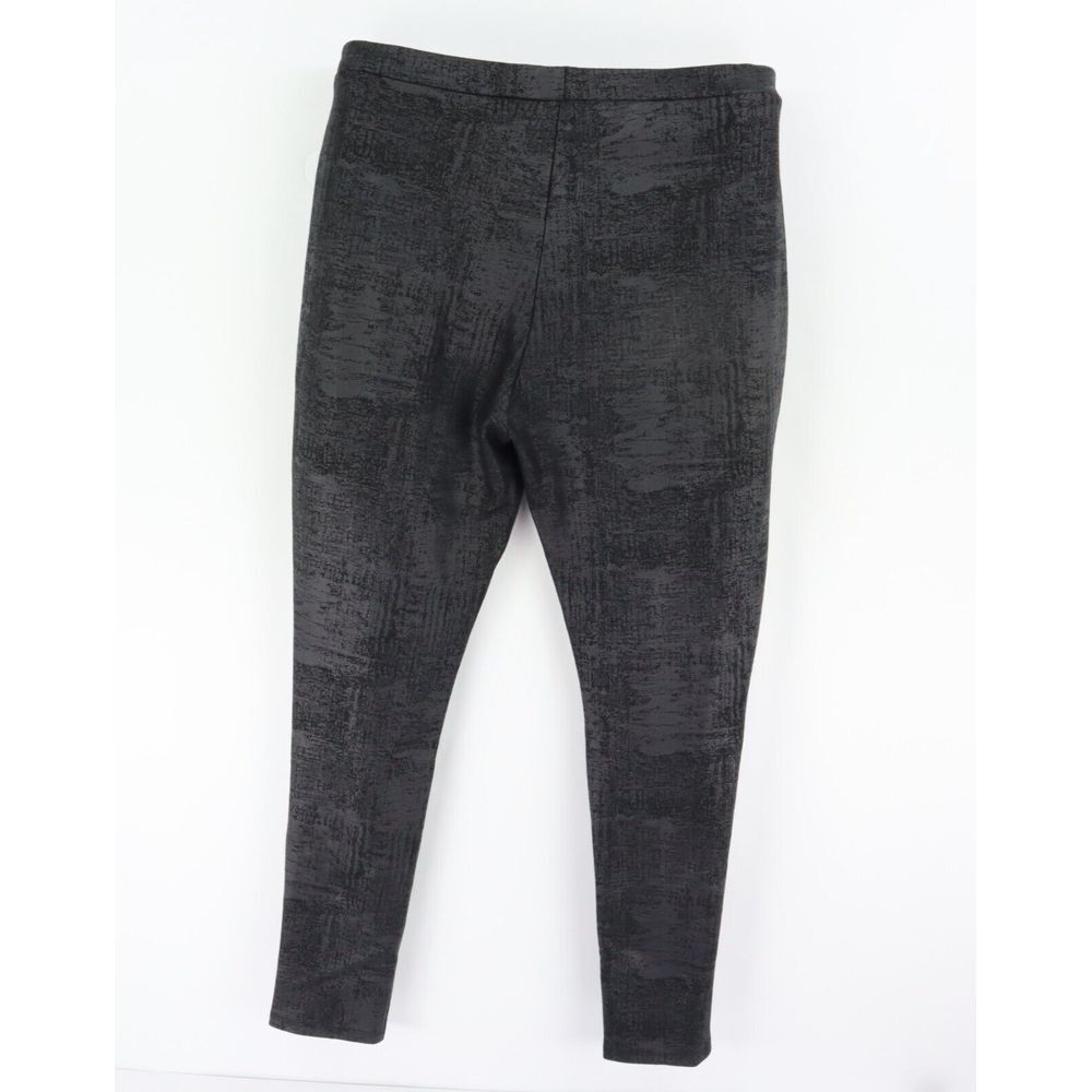 Workshop Republic Clothing Leggings Womens Size S‎ Black Geometric Stretch Comfy - Picture 2 of 5